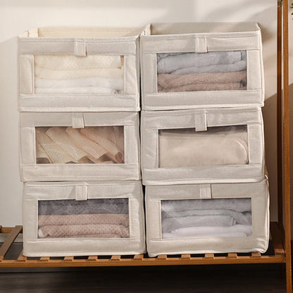 Visible Wardrobe Storage Organizers Cabinet Drawer Clothes Storage Box for T-Shirts Jeans Underwear Pants Organizer Box