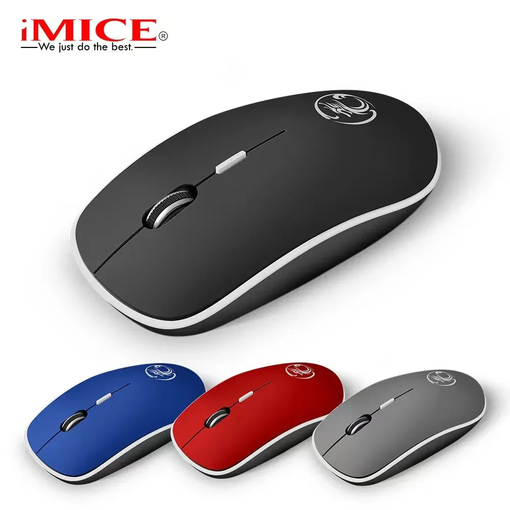 iMice Wireless Mouse  Computer Mouse 1600 DPI Ergonomic Mause  Sound USB PC Mice Mute Wireless Mice for Laptop