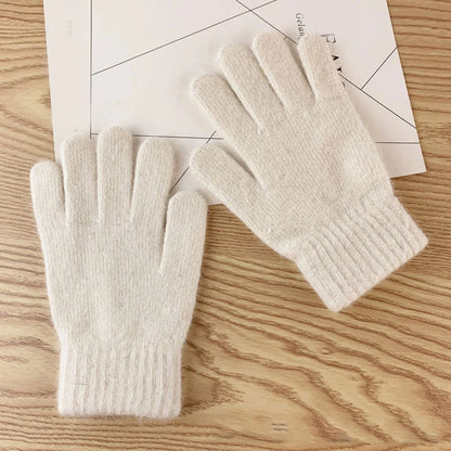 Gloves women's winter cute plush warm riding gloves women gloves womens gloves women winter gloves winter gloves women