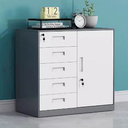 3/4/5 Drawer Office Filing Cabinet Lock Dividers Storage Filing Cabinets Living Room Organizer Cabinet Kitchen Home Furniture