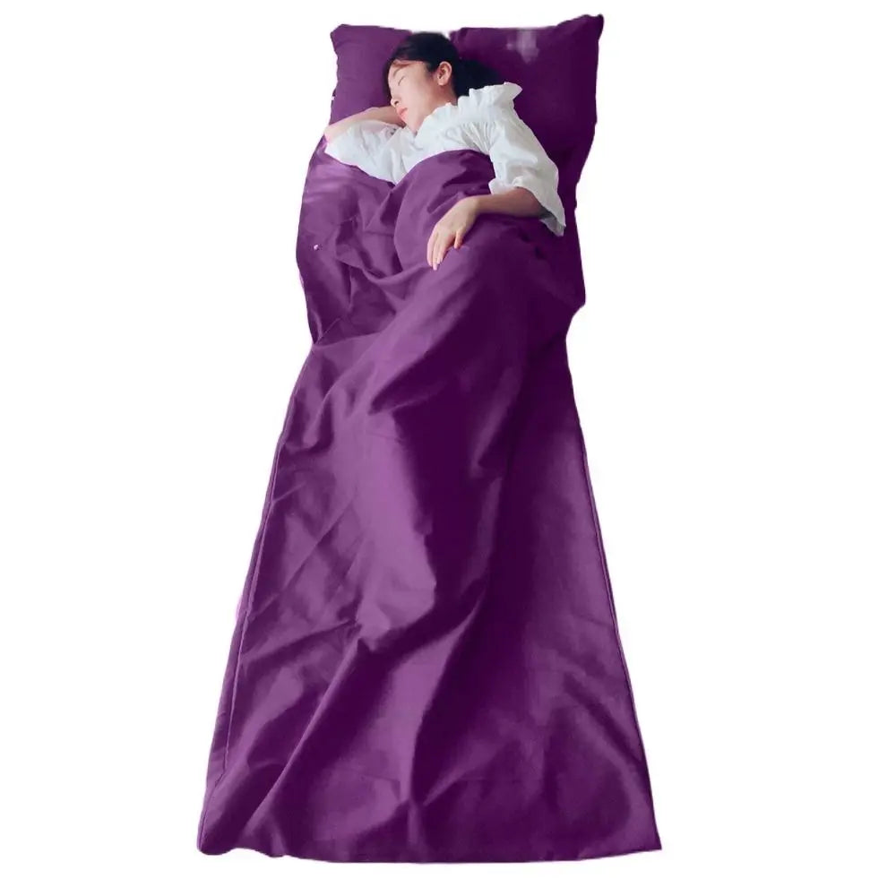 Ultralight Ultralight Sleeping Bag 75*210cm Lightweight Envelope Bedding Colorful Cotton Travel Sleep Liner Sheet