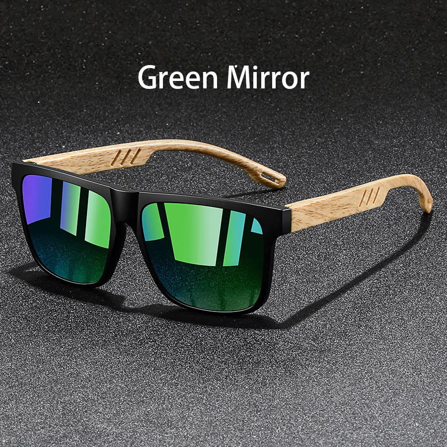 Fashion Vintage Square Square Frame Sunglasses Men Women Fishing Driving Man Luxury Brand Designer Sun Glasses  Eyewear