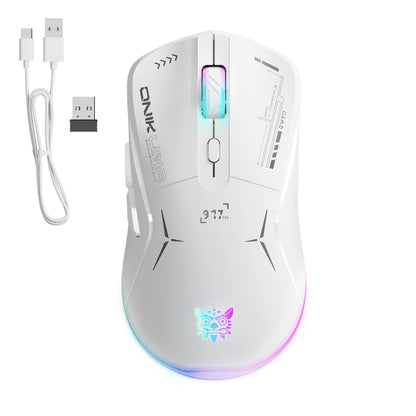 Onikuma Cw917 4800Dpi Wireless Gaming Mouse Game USB Gaming Mouse Led Color Breathing Light Design