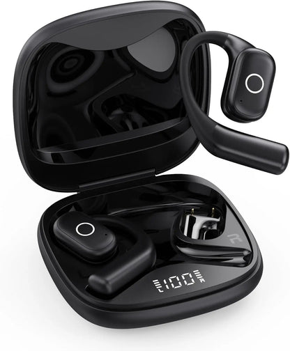 2026 New Open Ear OWS Earphones Bluetooth 5.4 Wireless Headphones HiFi Sound Headset Touch Control TWS Earbuds 60 Hours Playback