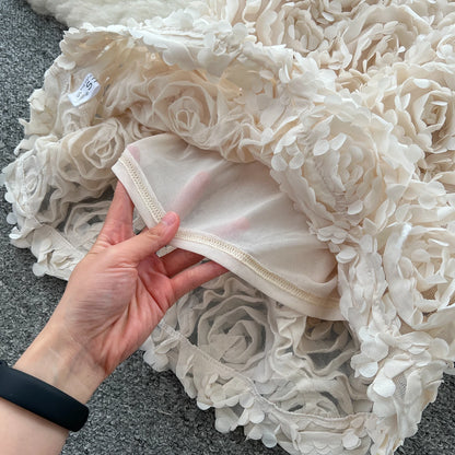 Sexy Three-dimensional Vintage korean fashion Evening Long dress pencil dress ceremony dresses women clothing