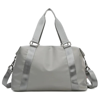 Women's Large Travel Bag Multi-Functional Duffle Tote Bag Handbags Nylon Waterproof Shoulder Bag Women Wet Dry Pockets Gym Bag