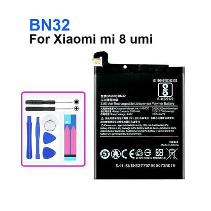 Phone Battery For Xiaomi Mi 4S 5 M5 4C 5C 5X 6 6X 7 8 A2 Redmi Note 5A Prime S2 Pro Y1 Mia1 Lite Batteries + Track NO