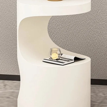 Modern Creative Sofa Living Room Side Table Simple Light Special-shaped Small Table Black Corner Table