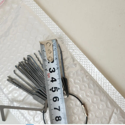 22IN1 Full Set Universal Wrench Suitable Tool Portable Tool for Unlocking Doors  Use Opening Doors When Keys Are Forgotten