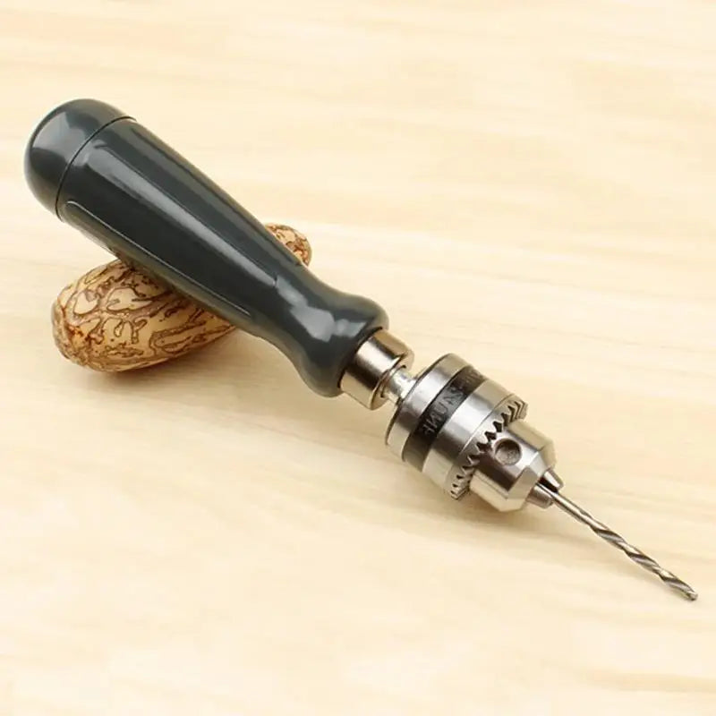 Drill Chuck Hand Drill Set 1.5/2.0/3.0 /4.0 /5.0mm Bits Manual Drilling Tool Multifunction Hand Twist Drill DIY Tool