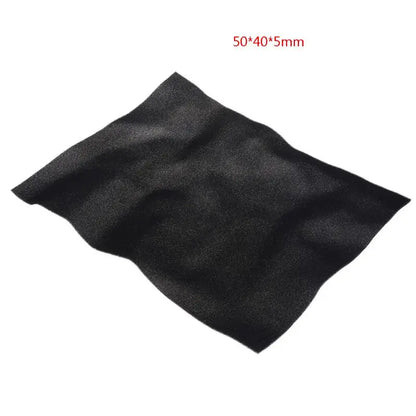 PC Cooler Fans Dust Filter Computer Mesh Black Dustproof Sponge 60ppi Density Filter for Electric Control Boxes,