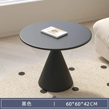 Round Coffee Table Home Living Room Side Table Small Sofa Sideboard Bedroom Hotel Corner Table Modern Living Room Decor