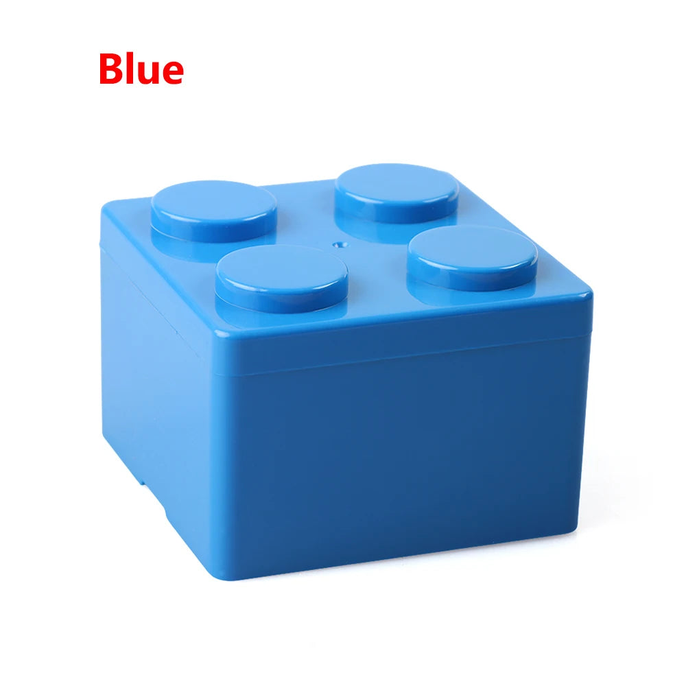 storage box Creative Storage Box Building Block Shapes Plastic Saving Space Box Superimposed Desktop Handy Office Supplies