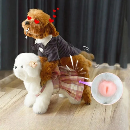Soft Silicone Puppy Sex Toys Small Breeds Plush Toys Sensory Toys Pet Supplies Pet Dog AccessoriesTraining Aids and Behavior