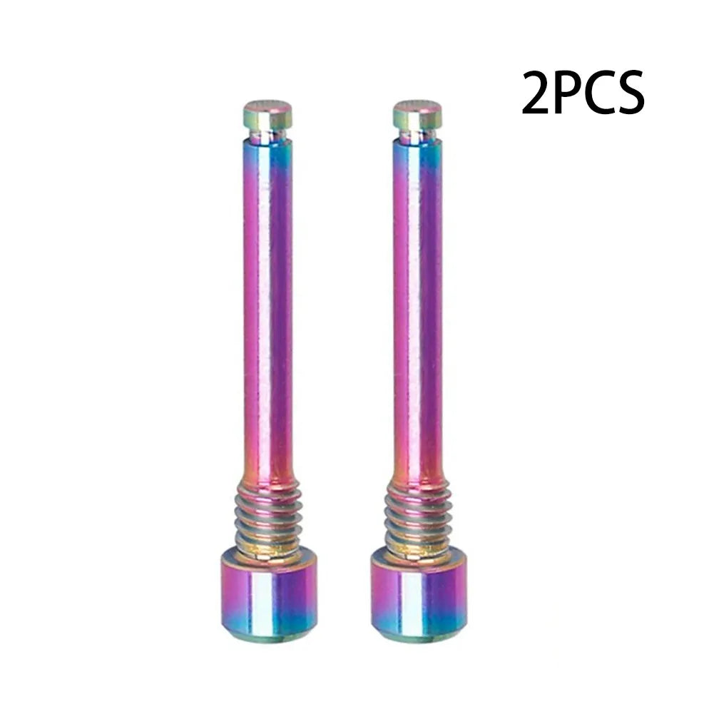 2pcs Titanium Bolts For Threaded Disc Brake Systems Rust-Free Titanium Bolt For SR AM Avids Bicycle Disc Brakes Bike Accessories