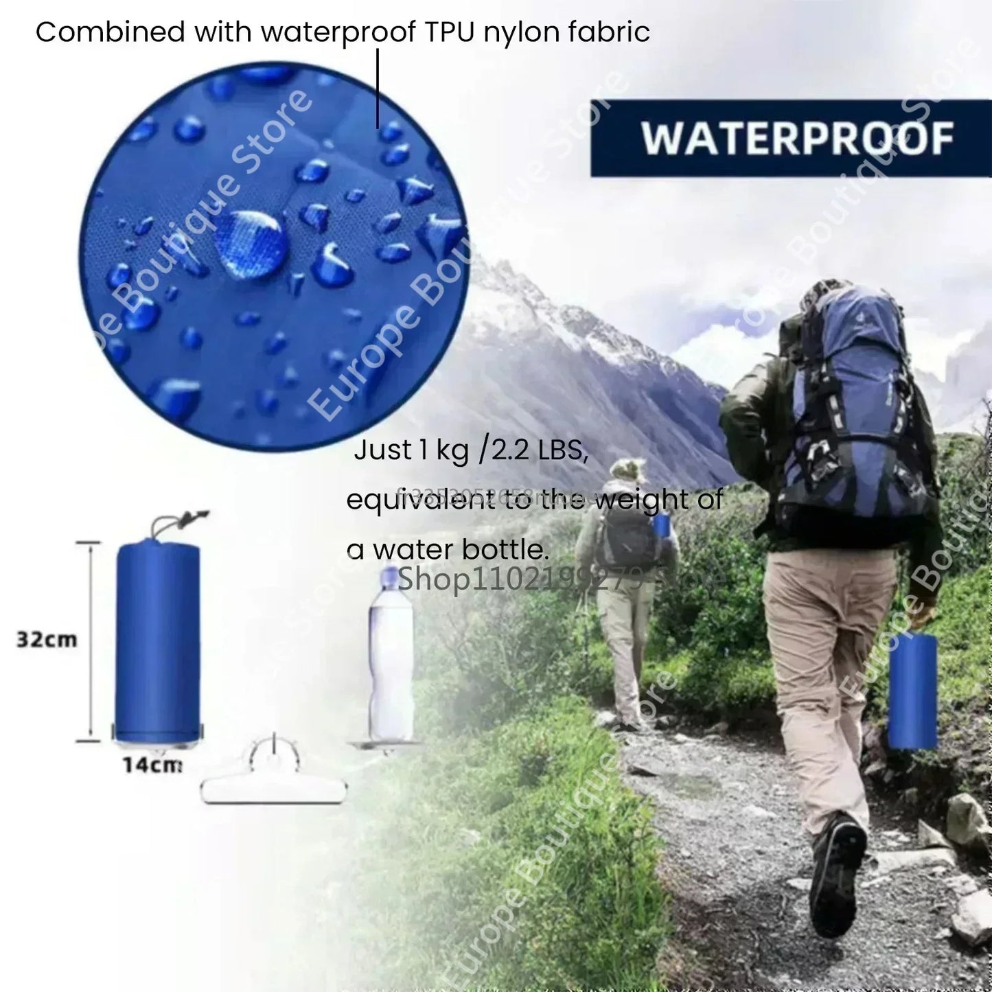 Outdoor Thicken Camping Mattress Ultralight Self-inflating Air Mattress Built-in Inflator Pump For Travel Hiking Fishing
