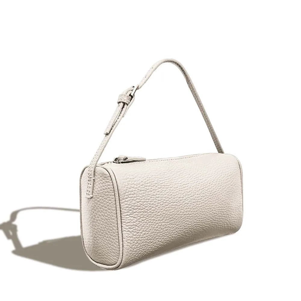 2026 Luxury Brand Design Handbags Lunch Bags Women Genuine Leather Elegant Underarm Bag Fashion Mini Small Shoulder Bags Ladies