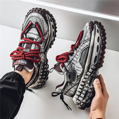 Casual Sneaker Men's Sneakers Loafers Wear-resistant Non-Slip Fashion Sports and Leisure Shoes for Men Outdoor Thick Bottom