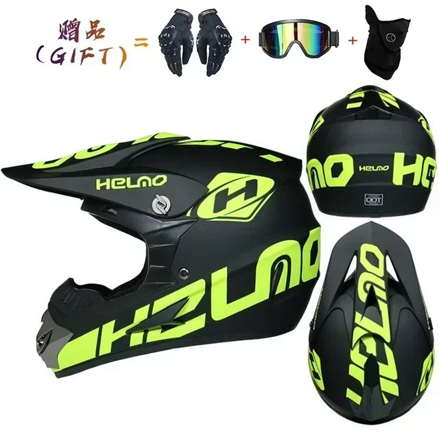 Motorcycle Helmet Full Face Racing Off Road Cross Motorcross Capacete Motocross Cascos Para Motos Mountain Downhill Bicycle DOT
