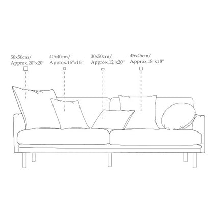 Cushion LUXURY Cover 45x45 50x50 30x50 Decorative Pillow Cover for Livingroom Pillowcase Sofa High Quality Decor Cushion Covers