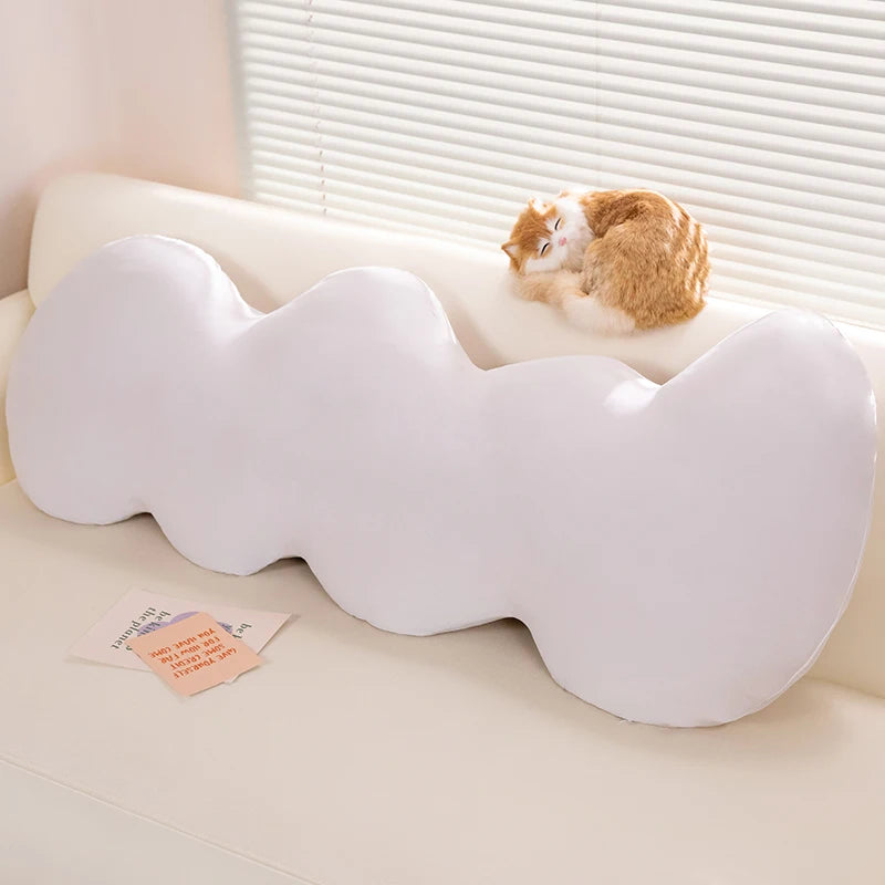 Modern Simple Long Pillow for Women S Side Spers Leg Clas Sofa Bedding Cuion Cloudlike Polyester Fiber Waable