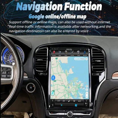 14.5inch Navigation For Chrysler 300 300C 300S 2011-2023 Stereo Car GPS Android Auto Multimedia Carplay Audio 4G WiFi Bluetooth