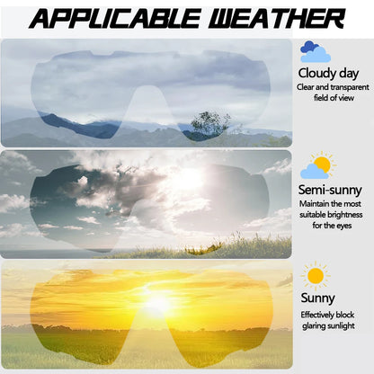 Sports Sunglasses for Men Women Youth UV400 Large Lenses Baseball Goggles Cycling Running Softball Biking Running Glasses