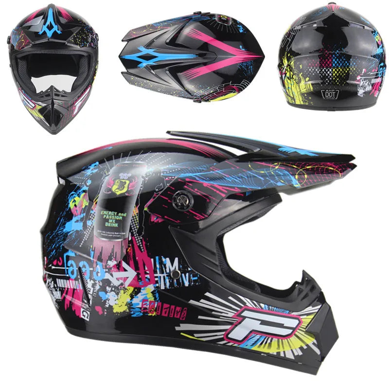 Motorcycle helmet children off-road helmet bike downhill AM DH cross helmet capacete motocross casco para motociclista