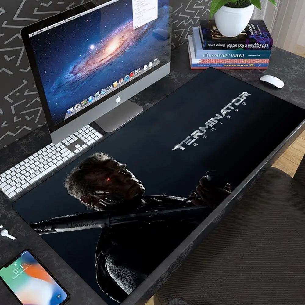 Terminator Genisys Mouse Pad High Quality Natural Rubber Mouse Pad The Most Professional Washable Laptop Mouse Pad