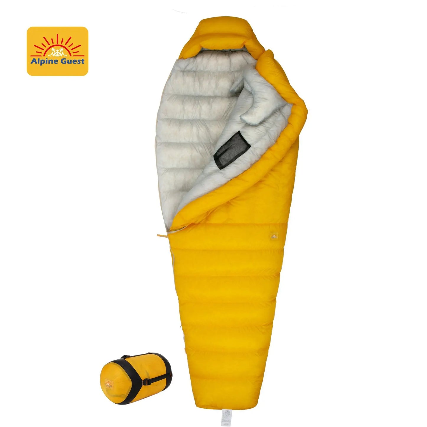 10D/7D Ultralight Down Sleeping Bag 800FP Dwon Outdoor Camping Hiking Sleeping Bags for Backpacking Adult Tourist