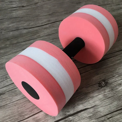 1pcs Yoga Fitness Pool Exercise EVA Water Aquatics Dumbbell Women Dumbbells Set for Fitness Training