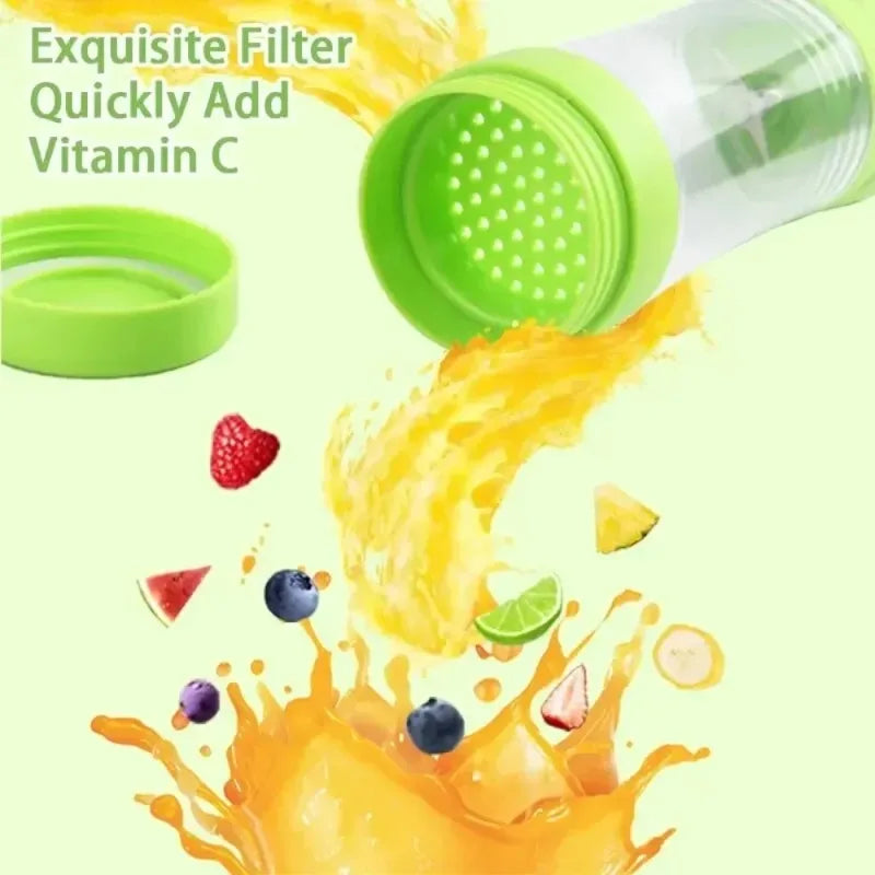 USB Charging Electric Juicer Cup 6 Leaf Blade Mini Portable Blender Fruit Juice Extractor For Home Travel