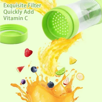 USB Charging Electric Juicer Cup 6 Leaf Blade Mini Portable Blender Fruit Juice Extractor For Home Travel