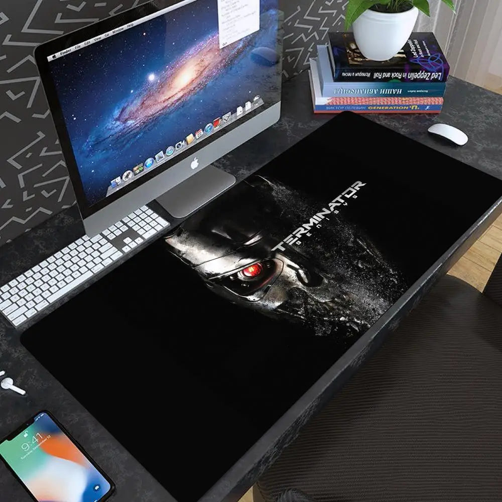 Terminator Genisys Mouse Pad High Quality Natural Rubber Mouse Pad The Most Professional Washable Laptop Mouse Pad