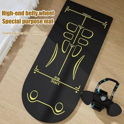 New【Yoga Mat Non Slip Shock Absorber Thick Kneeling Mat Kneeling Pads Reusable Gym Mat For Home Pilates Floor Workouts】