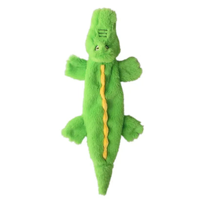 Cute Plush Squeak Toys Pet Wolf Rabbit Animal Plush Toys Dog Chew Whistling Involved Squirrel Dog Toy Funny Pet Products