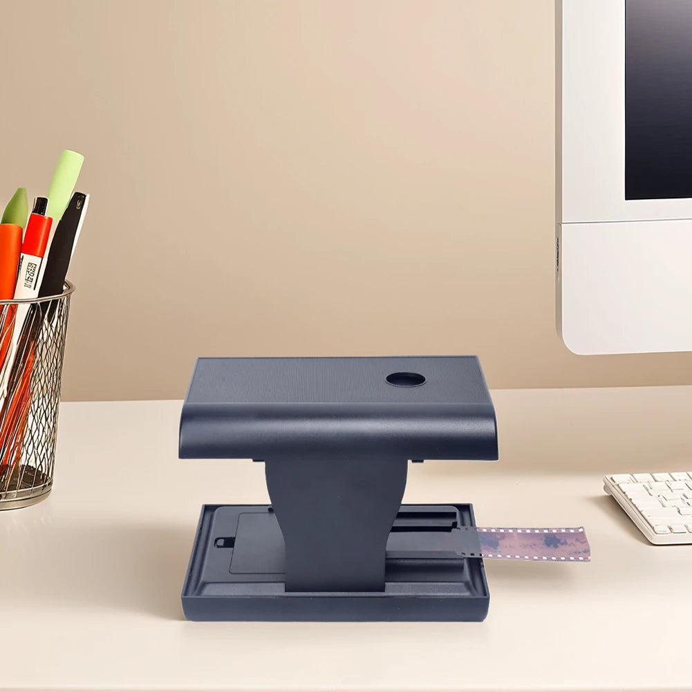 Slides and Negatives Film Scanner with LED Backlight Slide Film Viewer Scanner Support Editing & Sharing for Smart Phone