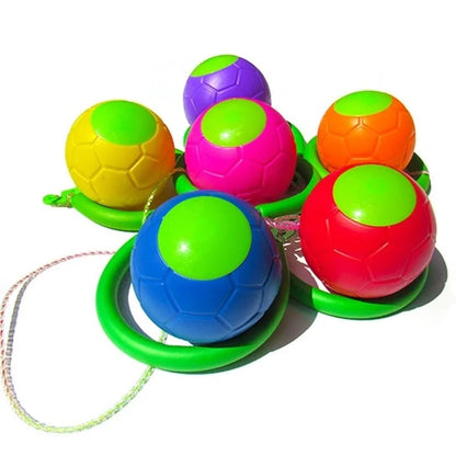 1 PCS Skip Ball Outdoor Fun Toy Ball Classical Skipping Toy Exercise Coordination And Balance Hop Jump Playground  Toy Ball