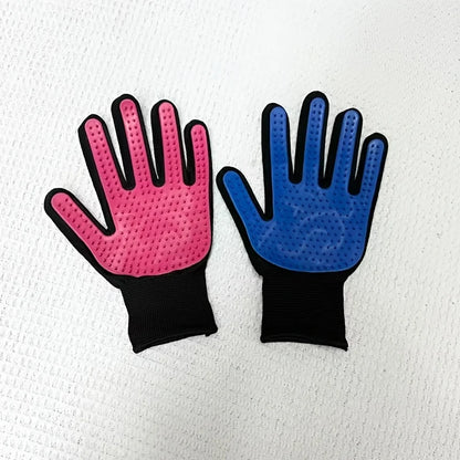 2Pcs Pet Grooming Gloves,Deshedding and Massaging Grooming Gloves,Removing Fur,Deshedding Glove Brush,Suitable for Dogs and Cats
