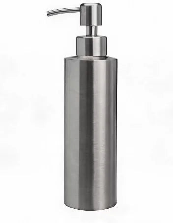 Multi-capacity Gel Bottle Hand Soap Dispenser 304 Stainless Steel Pump Bottle for Home Kitchen and Bathroom Use