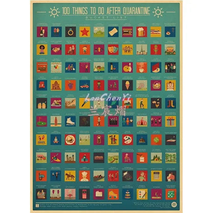 Top 100 Animated Places Decoration Paintings Print Art Canvas Painting for Living Room Decor Home Wall Picture