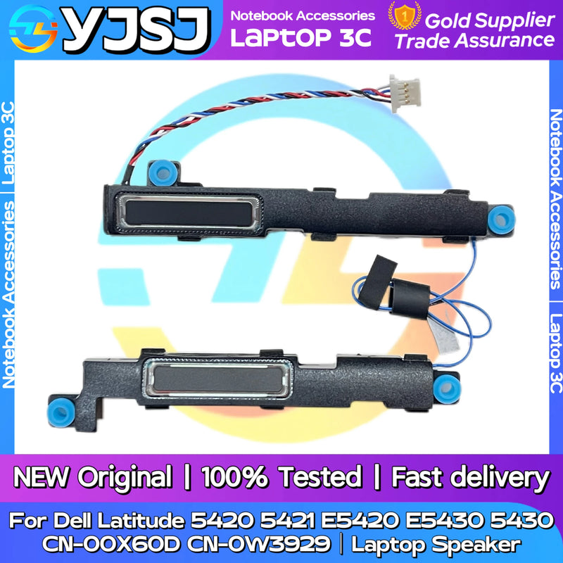 New Original Laptop Speaker For Dell Latitude 5420 5421 5430 5431 E5420 E5421 built-in speaker horn audio CN-0W3929 PK230012Q00