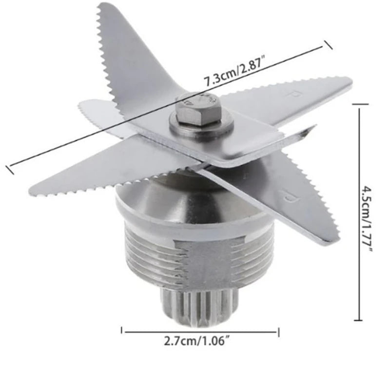 Blender Juicer Spare Parts Blade Knife Compatible with TWK TM 767 800 TWK Jtc 767 800 Biolomix T5200 Gastrorag B020B Kitchen Kit