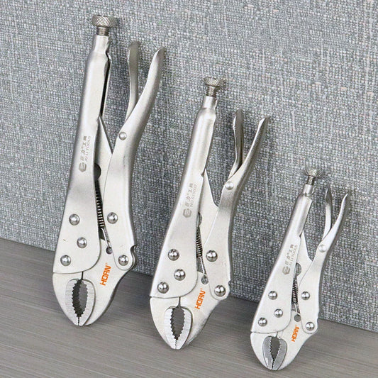 Powerful Pliers, Multifunctional Pressure Pliers, Heavy-duty Tools, Industrial Grade Fixed Circular Mouth Force Wrench, C- type