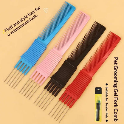 Pet Cats Dogs Comb Massage Grooming Styling Comb Dual Use Comb Dog Grooming Brush For Cat Dog Hair Cleaning Pet Products