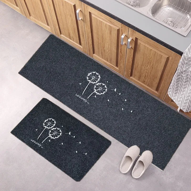 Door Floor Mat Japanese-style Door Mat Rectangle Non-Slip Foot Pad Home Welcome Carpet for Hallway Bath Kitchen Doormat