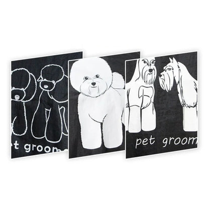 Pet Grooming Clothing Waterproof Work Clothes For Pet Stores Short Sleeve Tops Anti Hair And Anti-static Pet Groomer Smock Y0519