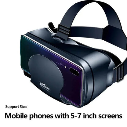 VRG Pro VR Glasses Virtual Reality Headset Devices Viar 3D Goggles AR Glasses Smart Lenses For  5-7'Smartphone Cell Phone