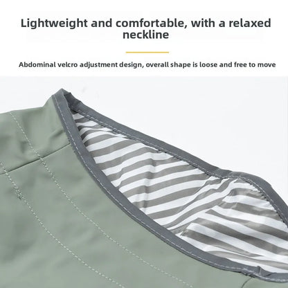 Pet clothing Pet dog raincoat Autumn and winter waterproof dog jacket Household large and medium-sized dogs wear pet coat