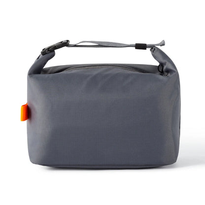 Portable Lunch Box Bags Solid-Color Foldable Insulated Storage Bag Thickened Aluminum Foil Oxford Cloth Large Capacity Tote Bag